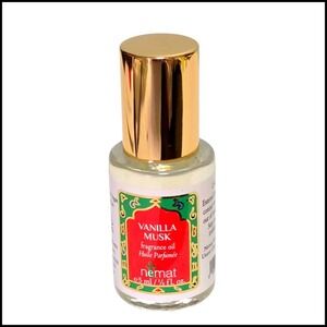 Nemat Vanilla Musk Fragrance Oil Perfume Roll On 5ml 1/6 Fl Oz Travel Vegan